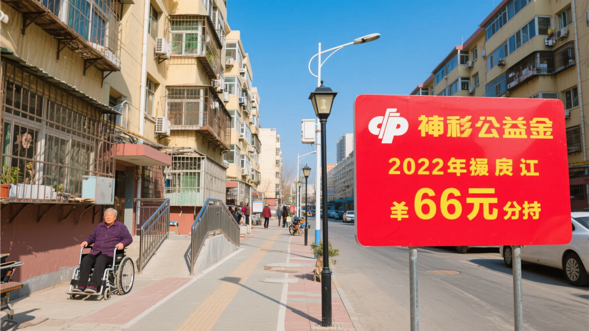 2022年石家庄投66万元福彩公益金完善民政设施建设