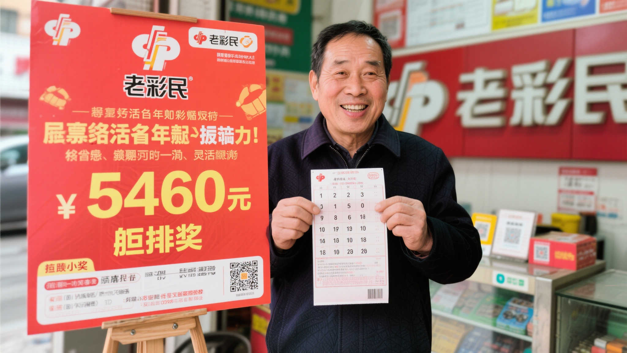 老彩民5460元胆拖投注，双色球中奖510万直呼幸运！