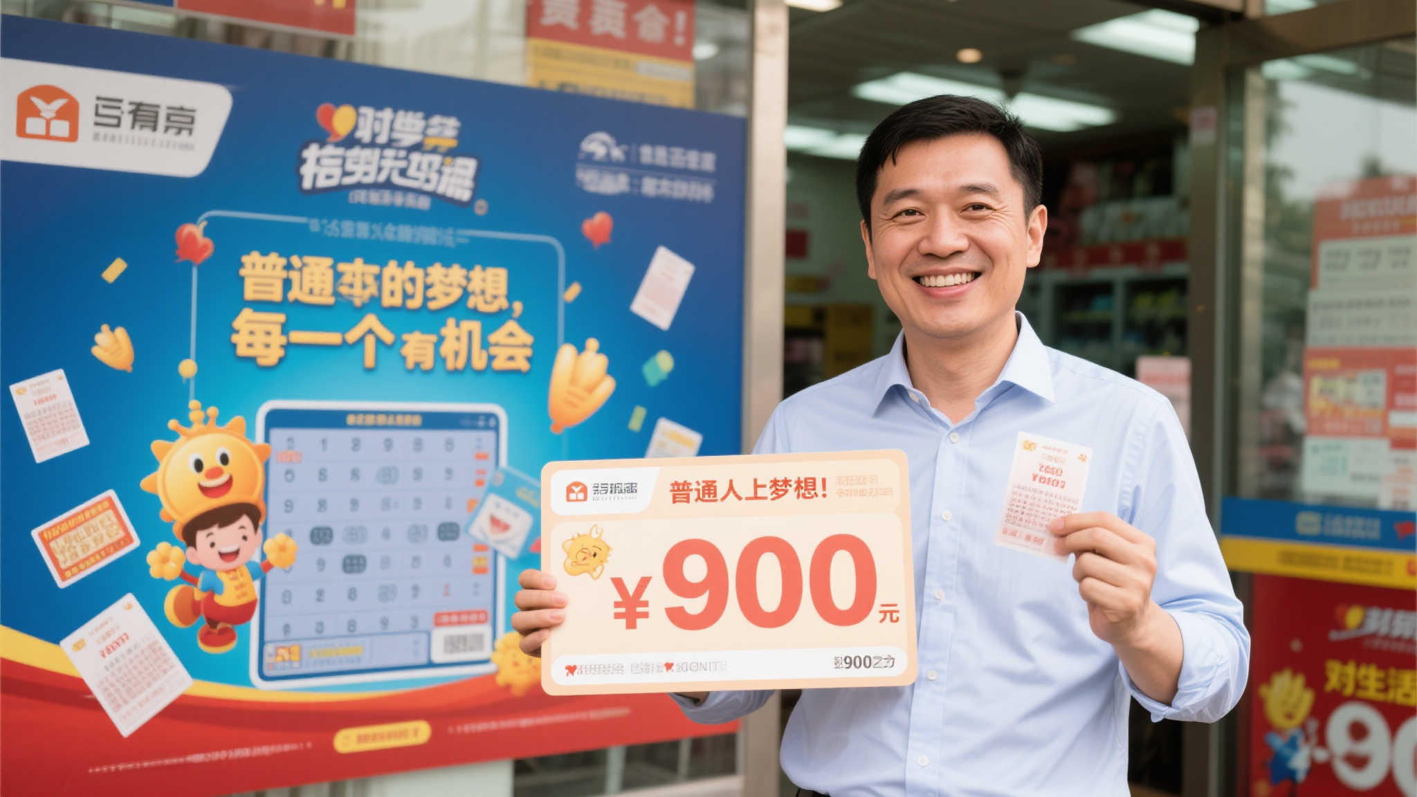 男子凭7+3小复式喜中双色球611万 暂不躺平计划换新车