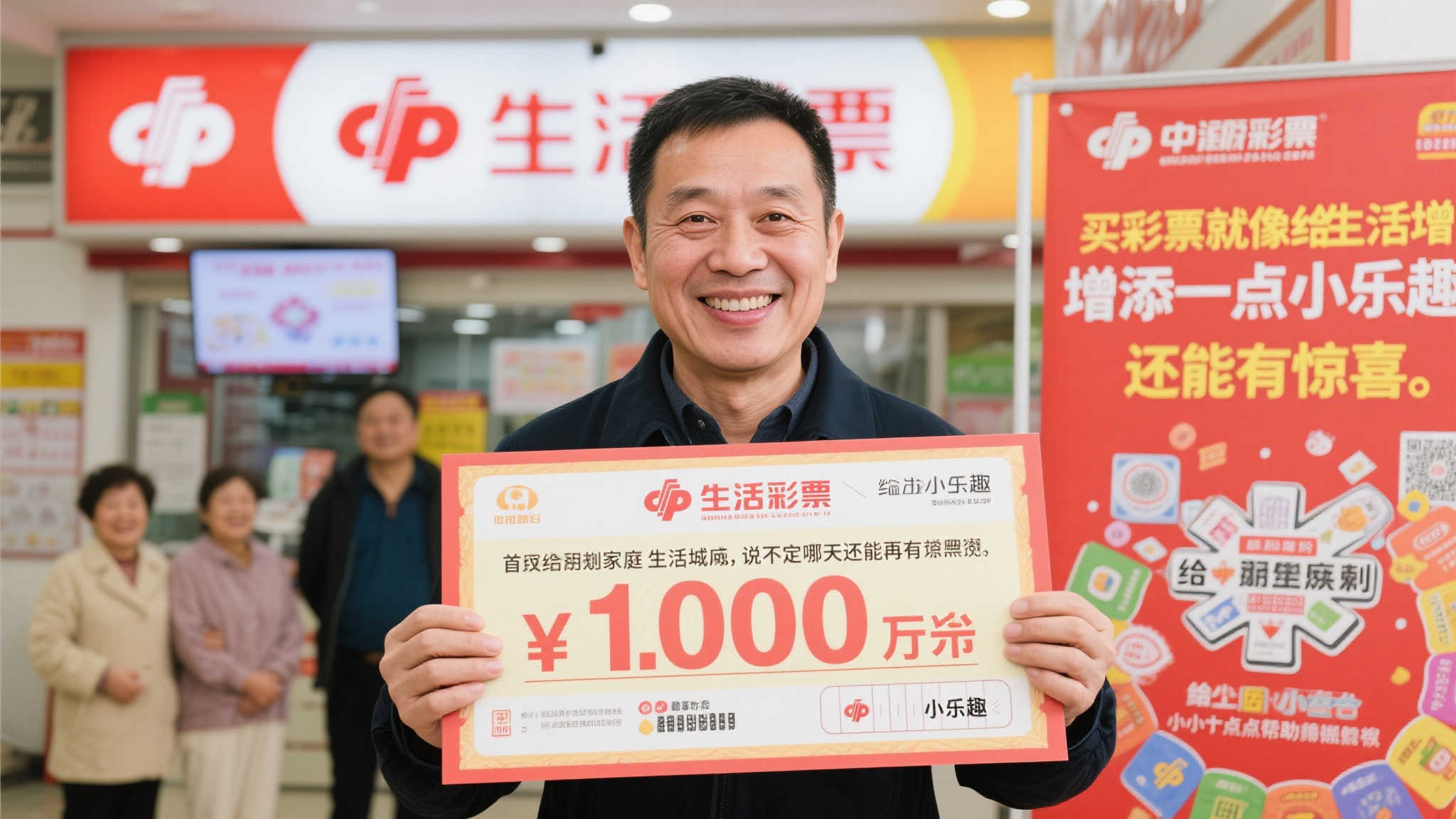 男子随机选号喜获大乐透790万 未来仍将坚持购彩