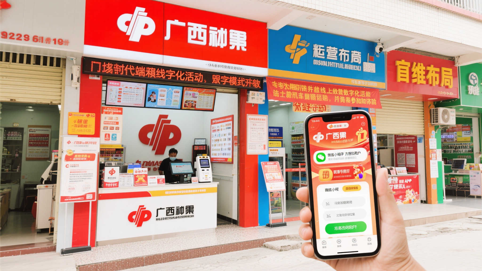 广西福彩携手公益，开拓销售新渠道喜迎华彩开门红